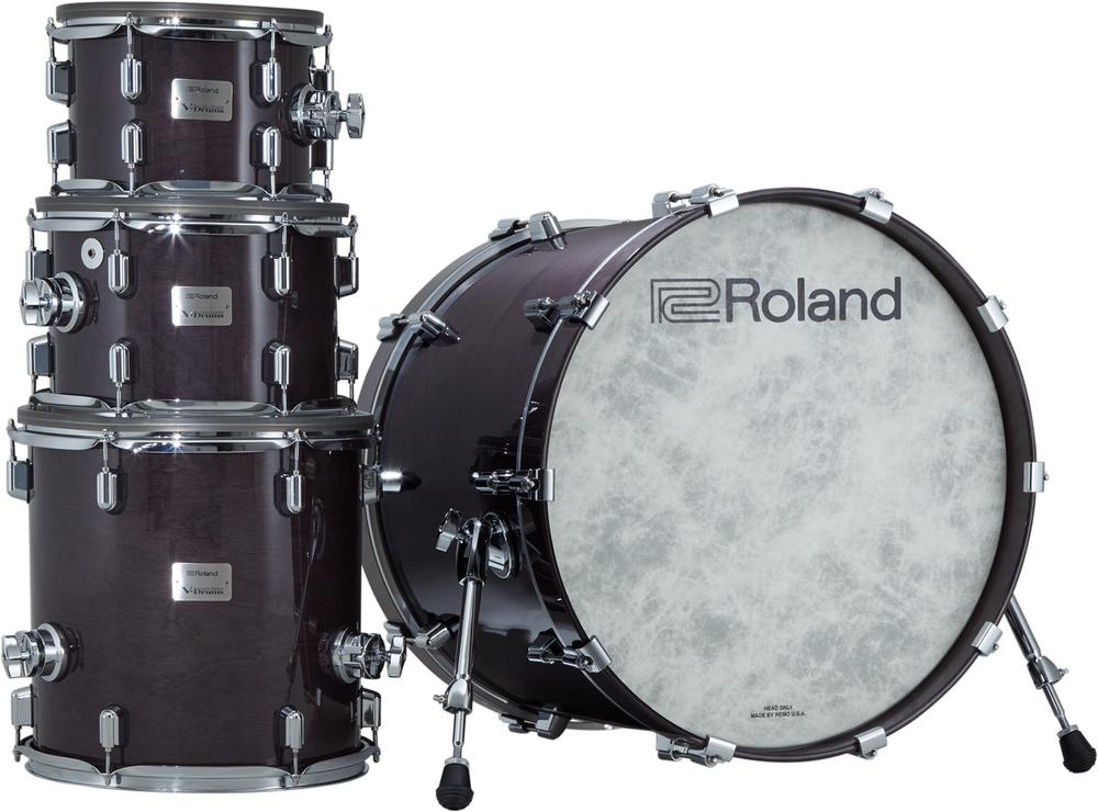 5-piece Flagship VAD Drum Shell Kit - Gloss Ebony ( available on request )