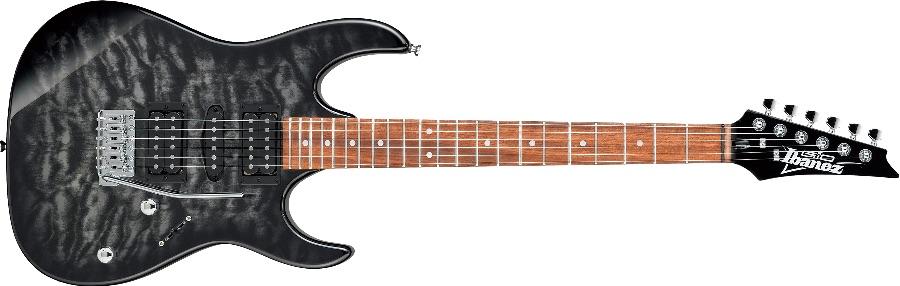GRX70QA TKS E Guitar GIO Series GRX70QA - Transparent Black Sunburst 