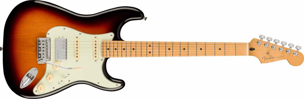 Player Plus Stratocaster® HSS, Maple Fingerboard, 3-Color Sunburst 