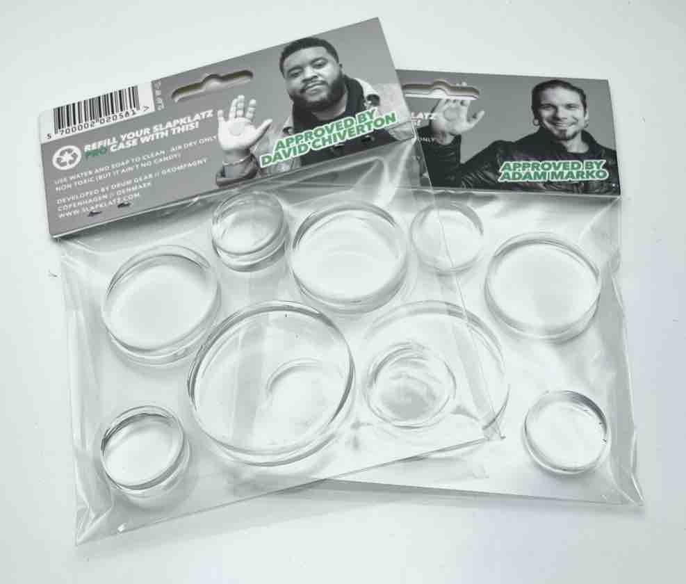 Damper Gel Pads Refill Pack (12 pieces) clear