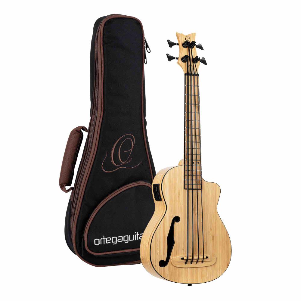 Bamboo Series Uke Bass - Solid Bamboo + Bag 