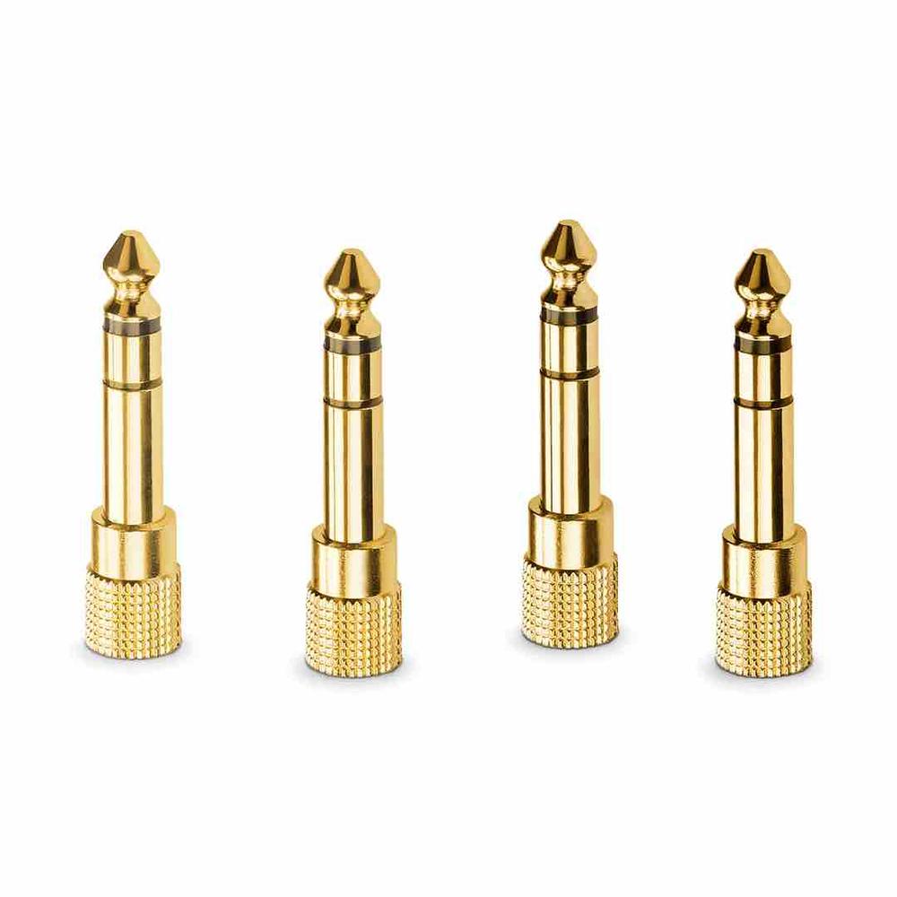 RD111328 Pack of four high-quality 3.5mm to 1/4-inch Adapters