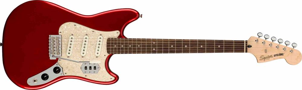 Paranormal Cyclone®, Laurel Fingerboard, Pearloid Pickguard, Candy Apple Red 