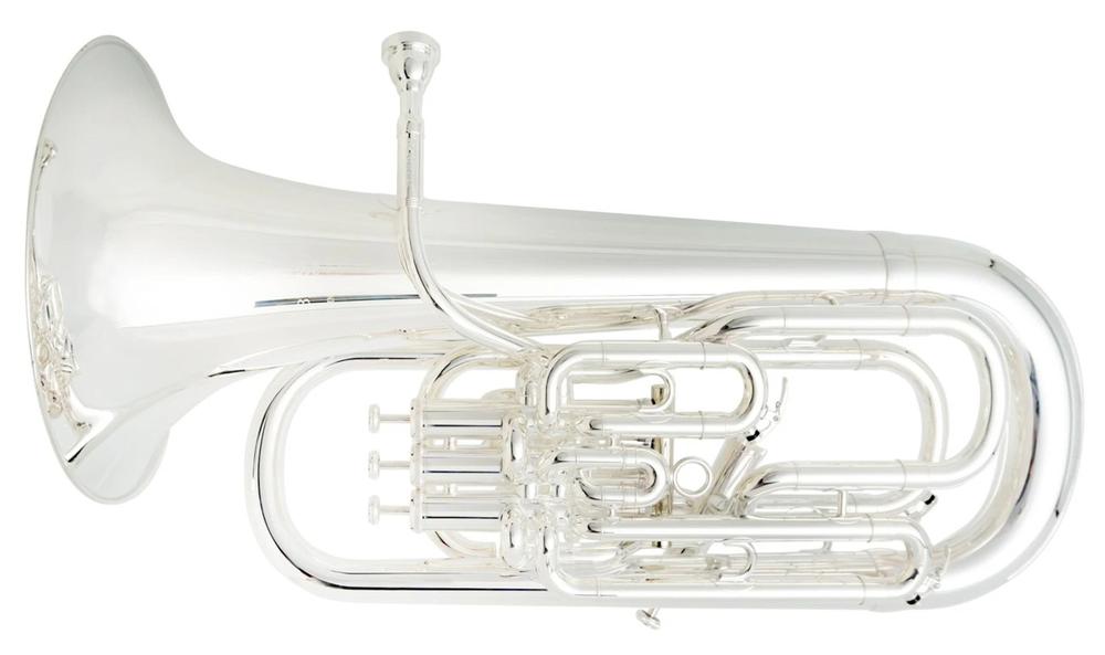 Besson BE-767 Euphonium S - Silver Plated  (incl.Case)