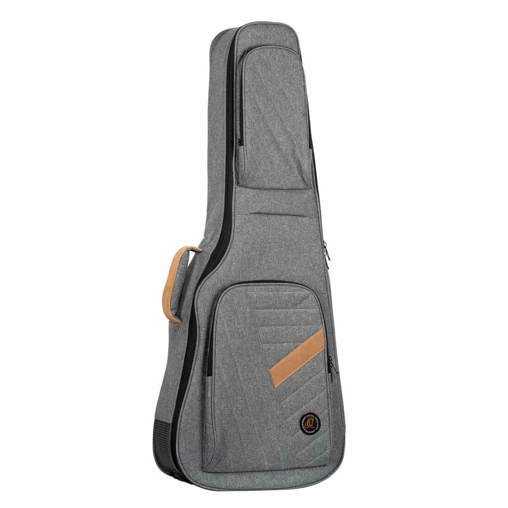 Full Size Classic 4/4 DeLuxe Gigbag Concert Guitar - grey