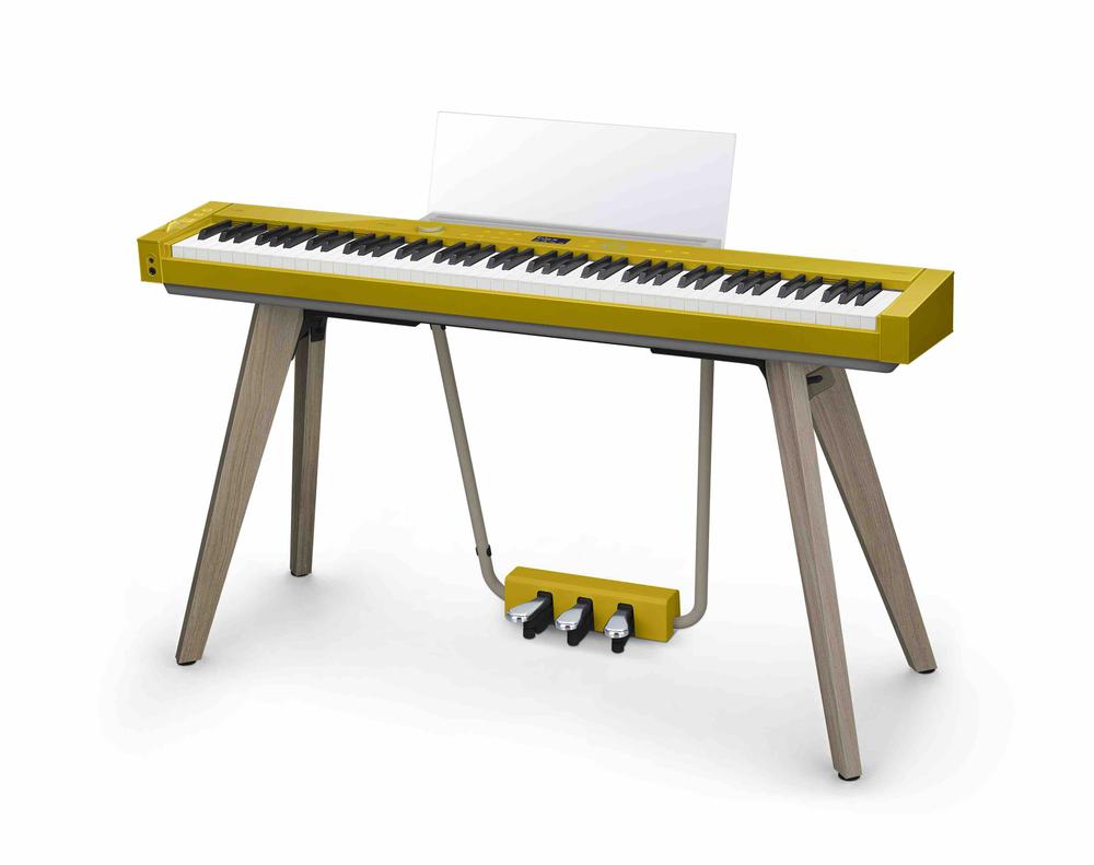 Smart Design Hybrid Hammer Action Keyboard  #  Color Harmonious Mustard 