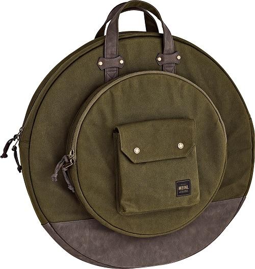 22" Waxed Canvas Collection Cymbal Bag - Forest Green