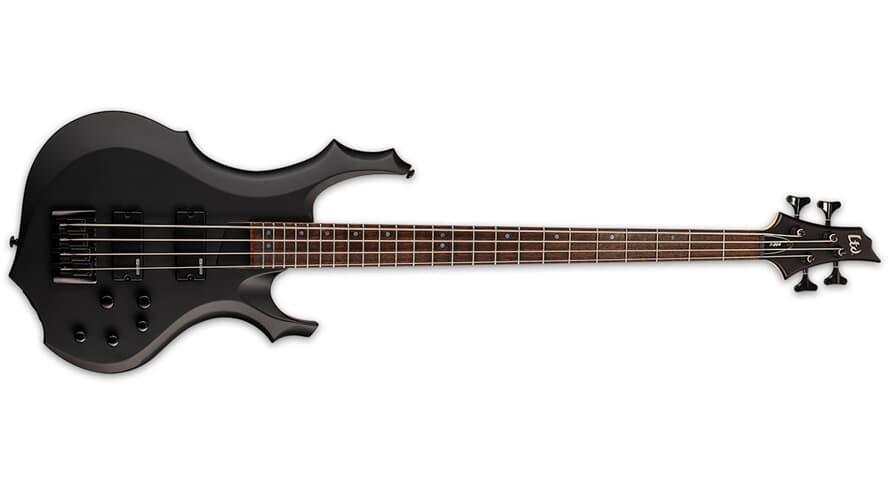 F-204 Black Satin 4-String Bass