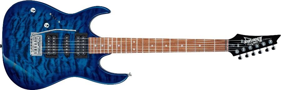 GRX70QA TBB E Guitar GIO Series " Lefthand " - Transparent Blue Burst 