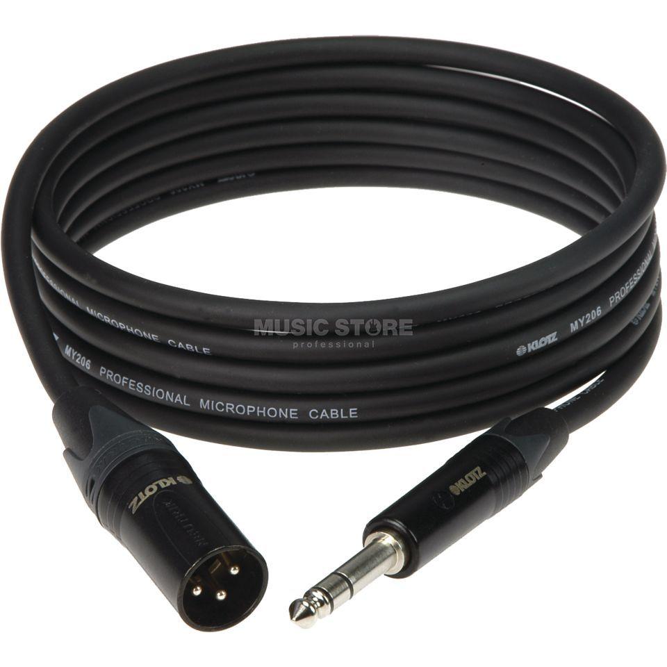 professional microphone cable with KLOTZ XLR and balanced jack 5m