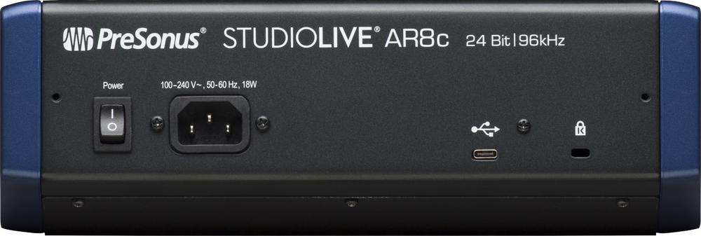 PreSonus® StudioLive® AR8c Analog Mixer with USB and Bluetooth 
