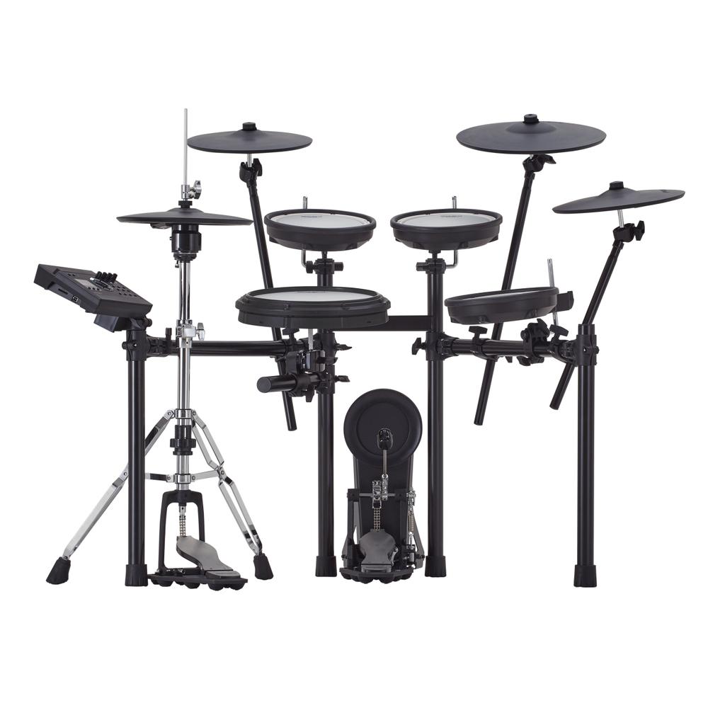 V-Drums Kit TD-17 KVX2 - five-pad electronic drum kit plus Crash, Ride, and hi-hat VH-10 cymbals with pedal controll incl. MDS-Compact Drum Stand 