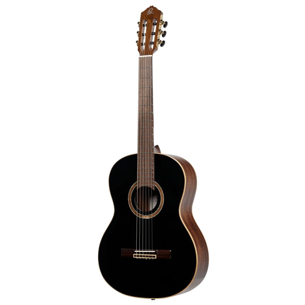 ORTEGA Performer Series Nylon String Guitar 6 String - Black + Bag