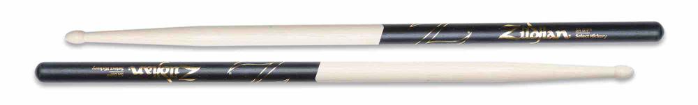 ZILDJIAN Drumsticks, Dip series, 5A wood, natural, black dip