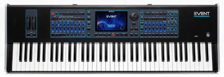 Ketron Event Entertainer-Keyboard, 76 semi weighted touch 