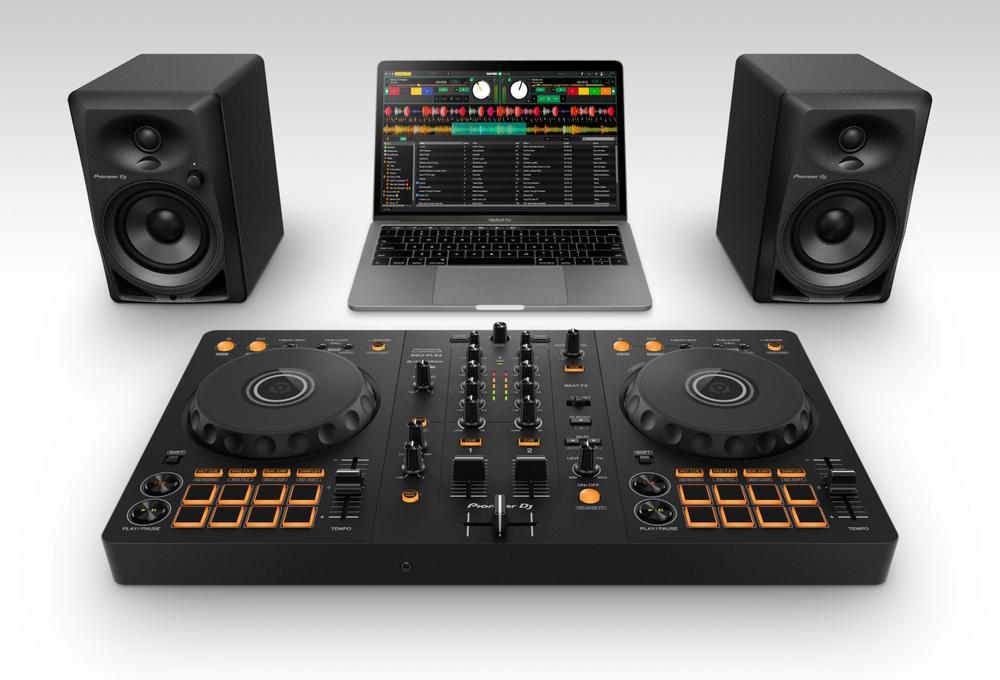2-channel Entry-level DJ controller for rekordbox and Serato DJ Pro