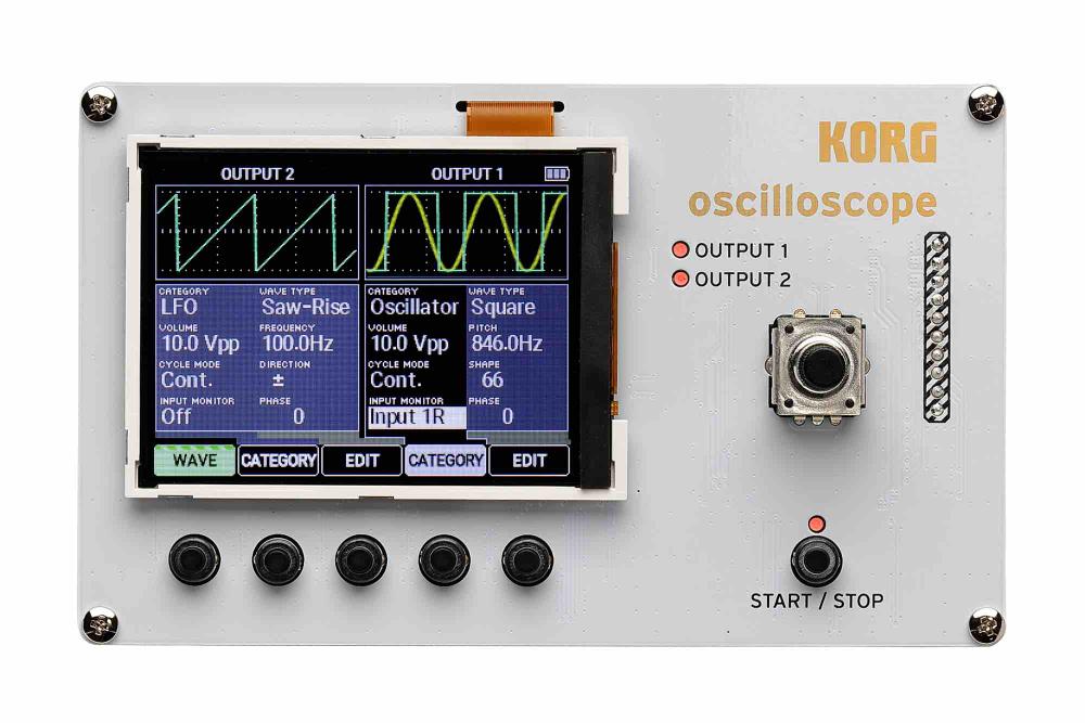 NTS-2 Oscilloscope " build-your-own kit " with included Book  "Patch & Tweak with KORG” ( estimated availability late February )