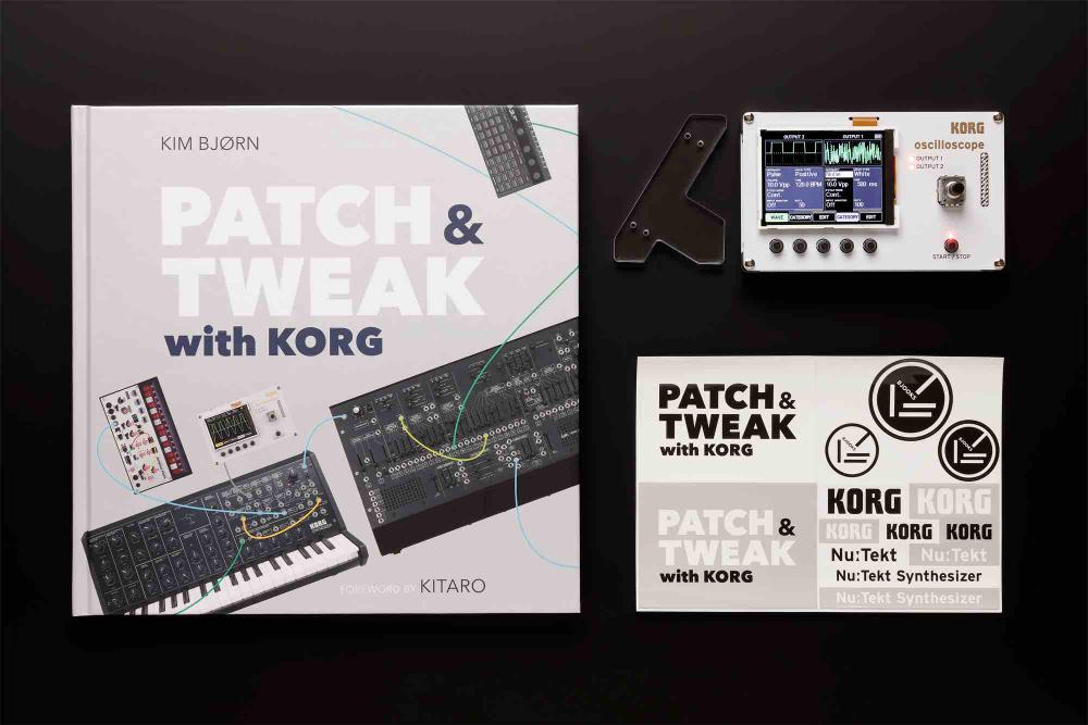NTS-2 Oscilloscope " build-your-own kit " with included Book  "Patch & Tweak with KORG” ( estimated availability late February )