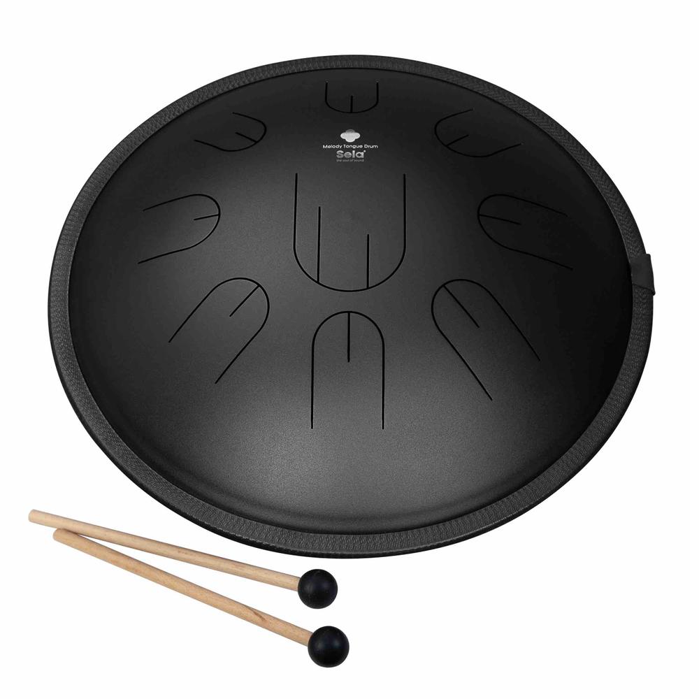 Sela SE 380 Melody Tongue Drum 14" D-Kurd Black Tongue Drum ( expected availability early June )