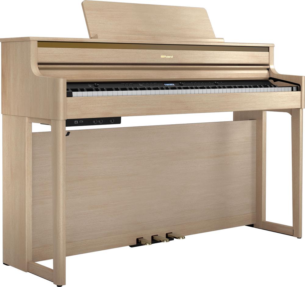 Digital Piano with SuperNATURAL Piano sound engine - Light Oak