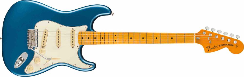 American Vintage II 1973 Stratocaster®, Maple Fingerboard, Lake Placid Blue ( available mid October 2023 )
