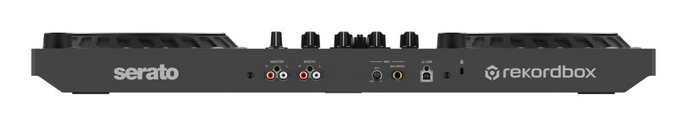 4-channel DJ controller for rekordbox and Serato DJ Pro in graphite
