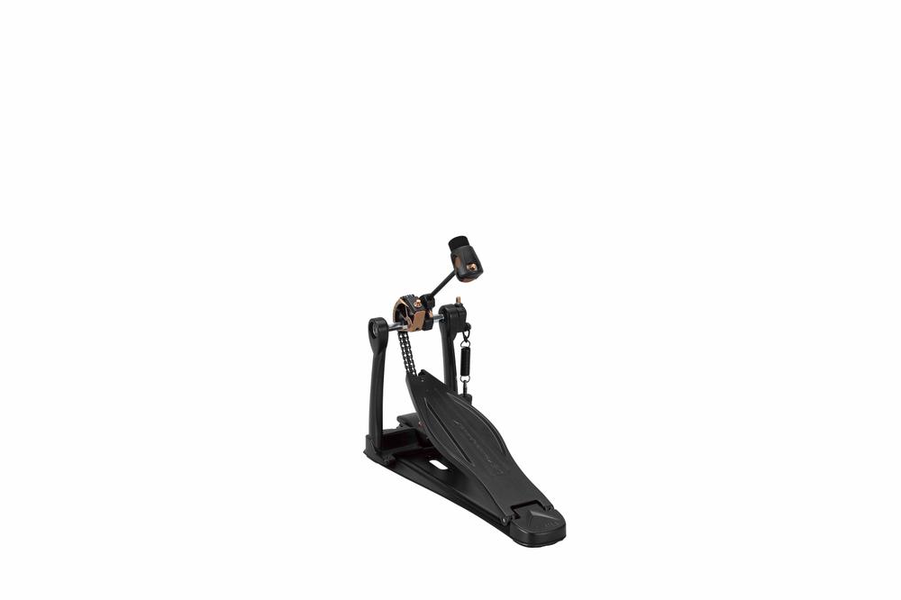Limited Edition Speed Cobra 310 Bassdrum pedal - matte black look with brushed copper parts