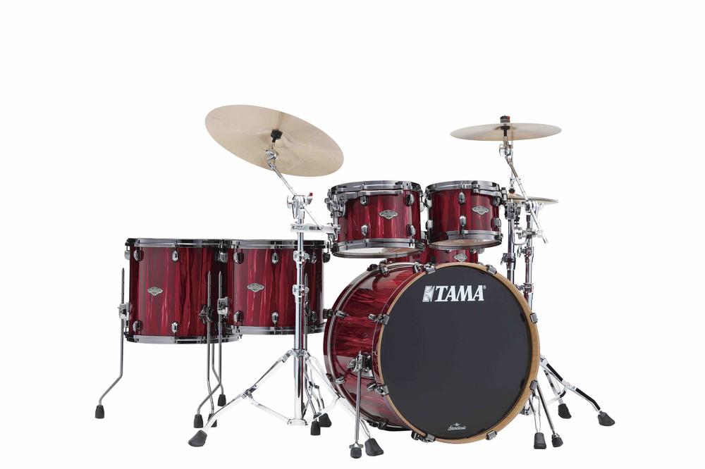 "Limited Edition" Starclassic Performer 5 piece Drum Shell Set - Crimson Red Waterfall
