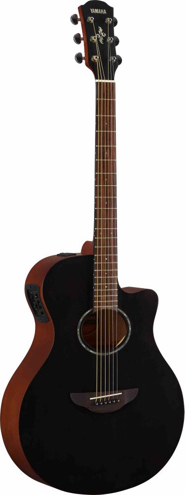 APX600 Natural Yamaha Electro-Acoustic Guitar # Smokey Black