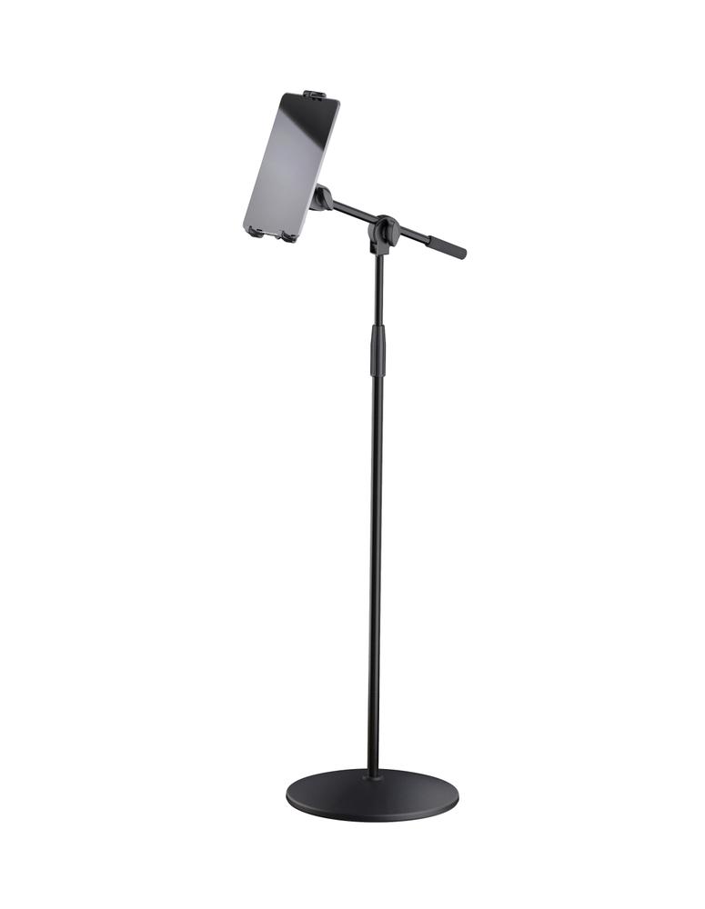 Tablet PC stand with boom arm "Biobased" black