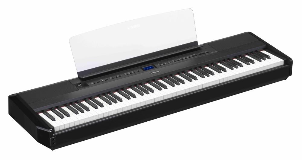 Advanced Portable Digital Piano 88 wooden keys P-525 Black 