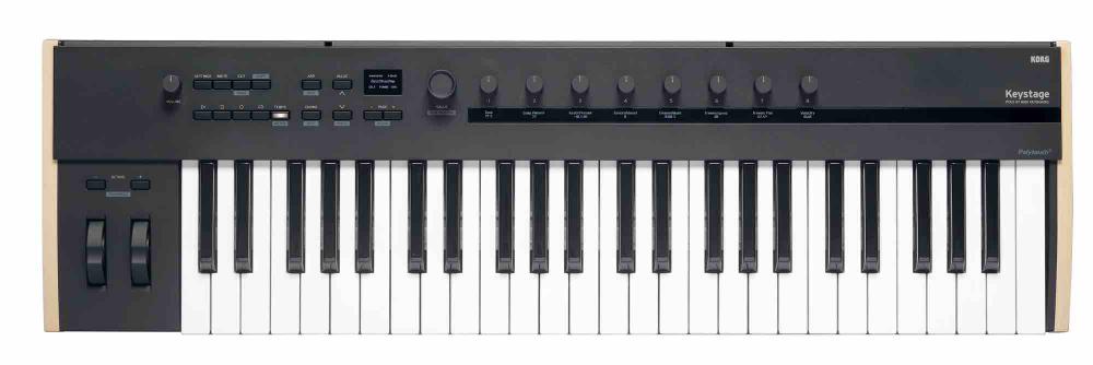 Keystage USB-controller- 49 keys, 8 boutons, MIDI 2.0, Poly Aftertouch