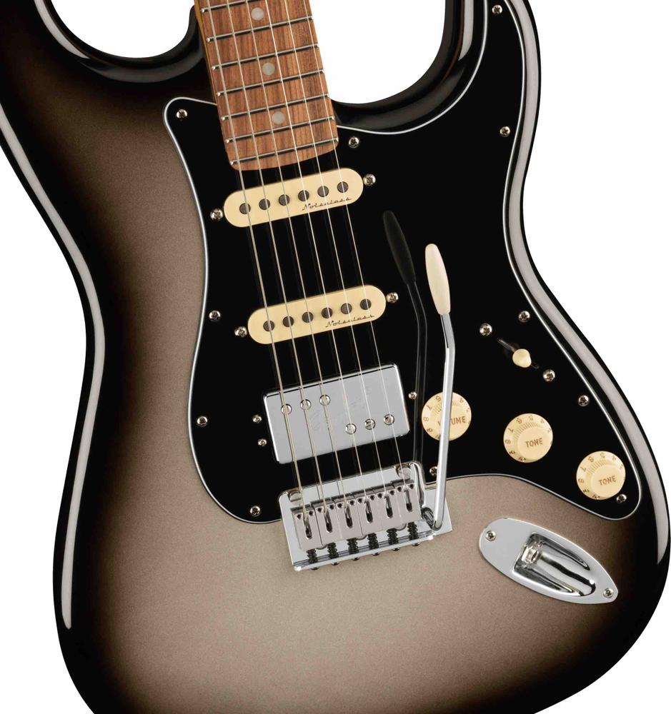 Player Plus Stratocaster® HSS, Pau Ferro Fingerboard, Silverburst 