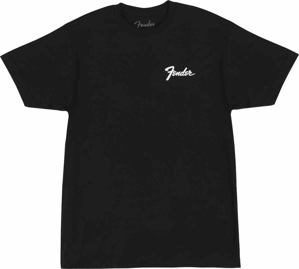 Fender® Transition Logo Tee, Black, M 