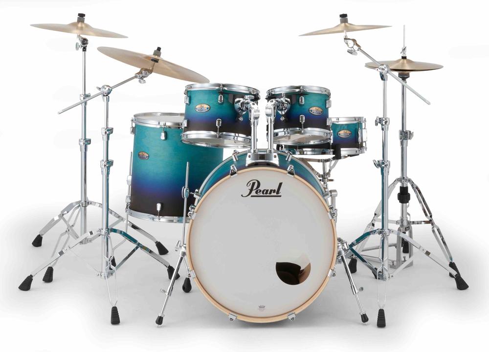 Limited Decade Maple Drum Set DMP925SD/C211, incl HWP-930 Azure Daybreak