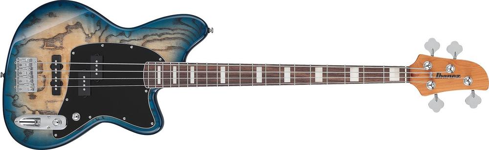 4-Strings Talman Bass Guitar Cosmic Blue Starburst
