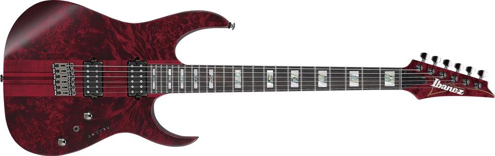 Premium Solidbody Electric Guitar - Stained Wine Red Low Gloss