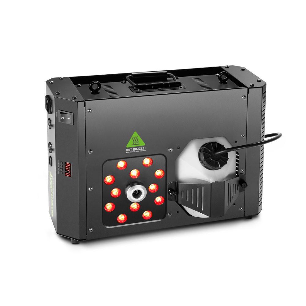 STEAM WIZARD 2000 fog machine with RGBA LEDs for colored fog effects 
