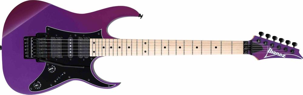 Solidbody Electric Guitar Genesis Collection - Purple Neon