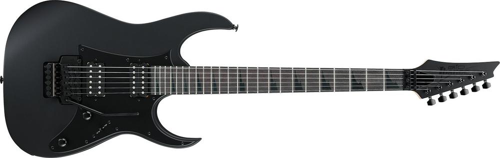 RG Gio Series 6 String RH Electric Guitar # Black Flat