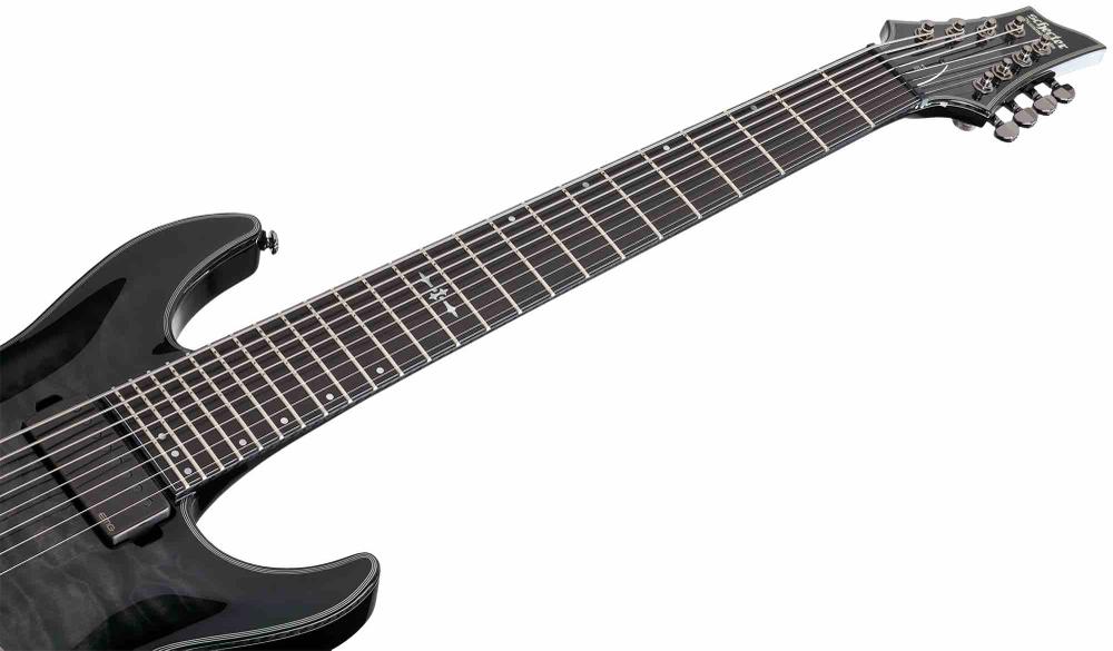 E-Gitarre, Hellraiser Hybrid C-8, Trans Black Burst 